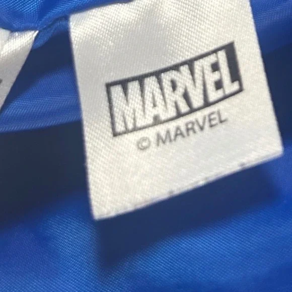 Kids‎ Disney Marvel Spiderman Puffer Jacket S 3T Blue Red All Over Print Winter - Picture 4 of 8